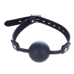 BDSMaster Bâillon Boule Simply Gag 40mm Noir